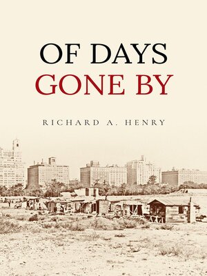 cover image of OF DAYS GONE BY